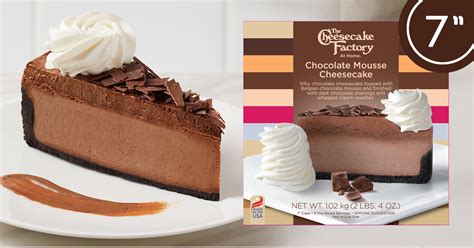 how big are the cheesecake factory cheesecakes
